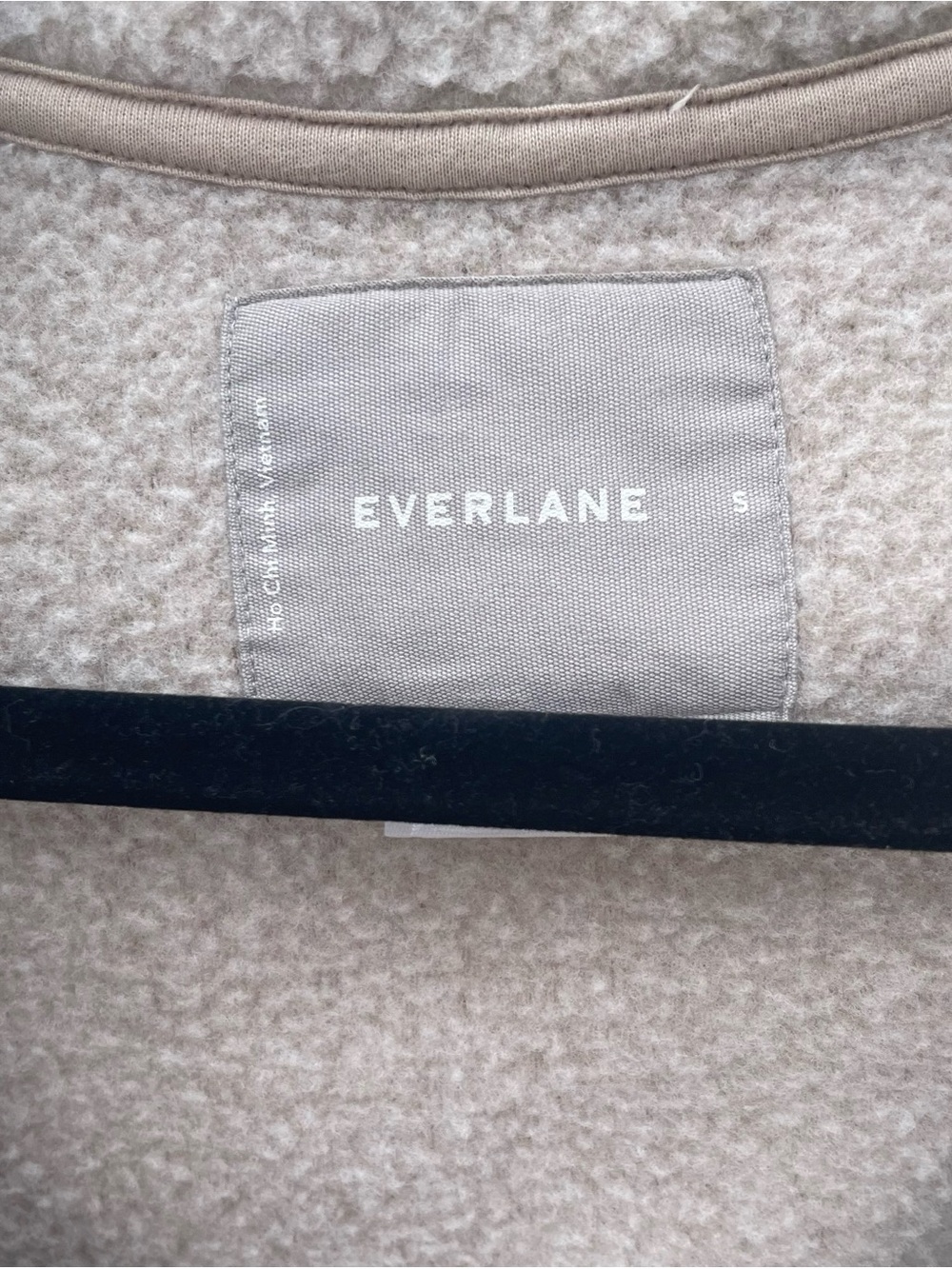 Everlane ReNew Teddy Fleece Bomber Jacket size small - Picture 3 of 5